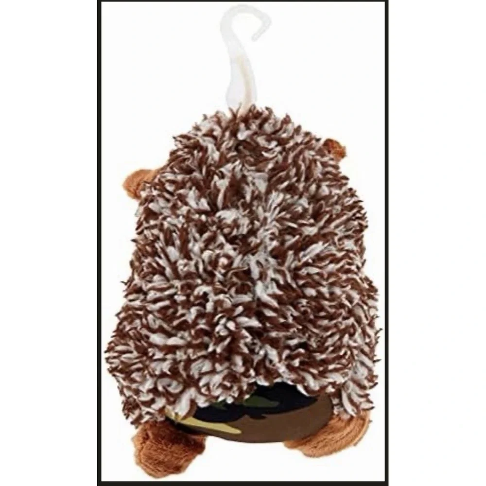 Cozy Buddy‎ Hedgehog Plush Dog Toy 3 Pack Grunt Squeaker Chew Level 3 NWT